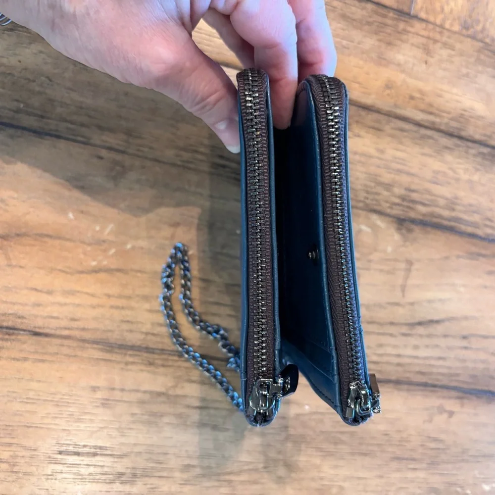 HUMERPAUL Leather Bifold Wallet with RFID Chain Protection, Practical Functional
